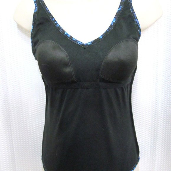 Speedo Competition Swimsuit Size 6 Lined One Piece Swimwear Print - Picture 6 of 16